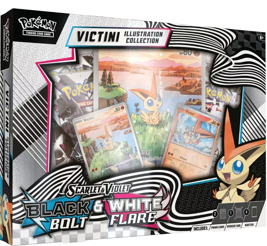 POKEMON TCG SCARLET & VIOLET 10.5 UNOVA VICTINI ILLUSTRATION COLLECTION