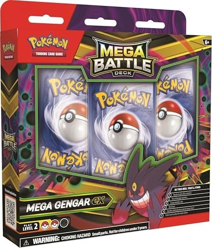 Pokemon TCG Mega Gengar & Mega Diancie ex Battle Deck