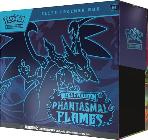 POKEMON TCG MEGA EVOLUTIONS 2 PHANTASMAL FLAMES ELITE TRAINER BOX