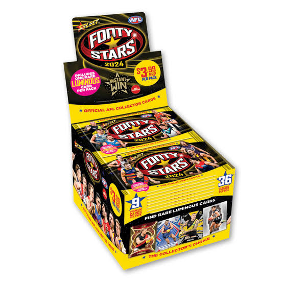 SELECT FOOTY STARS SEALED BOX