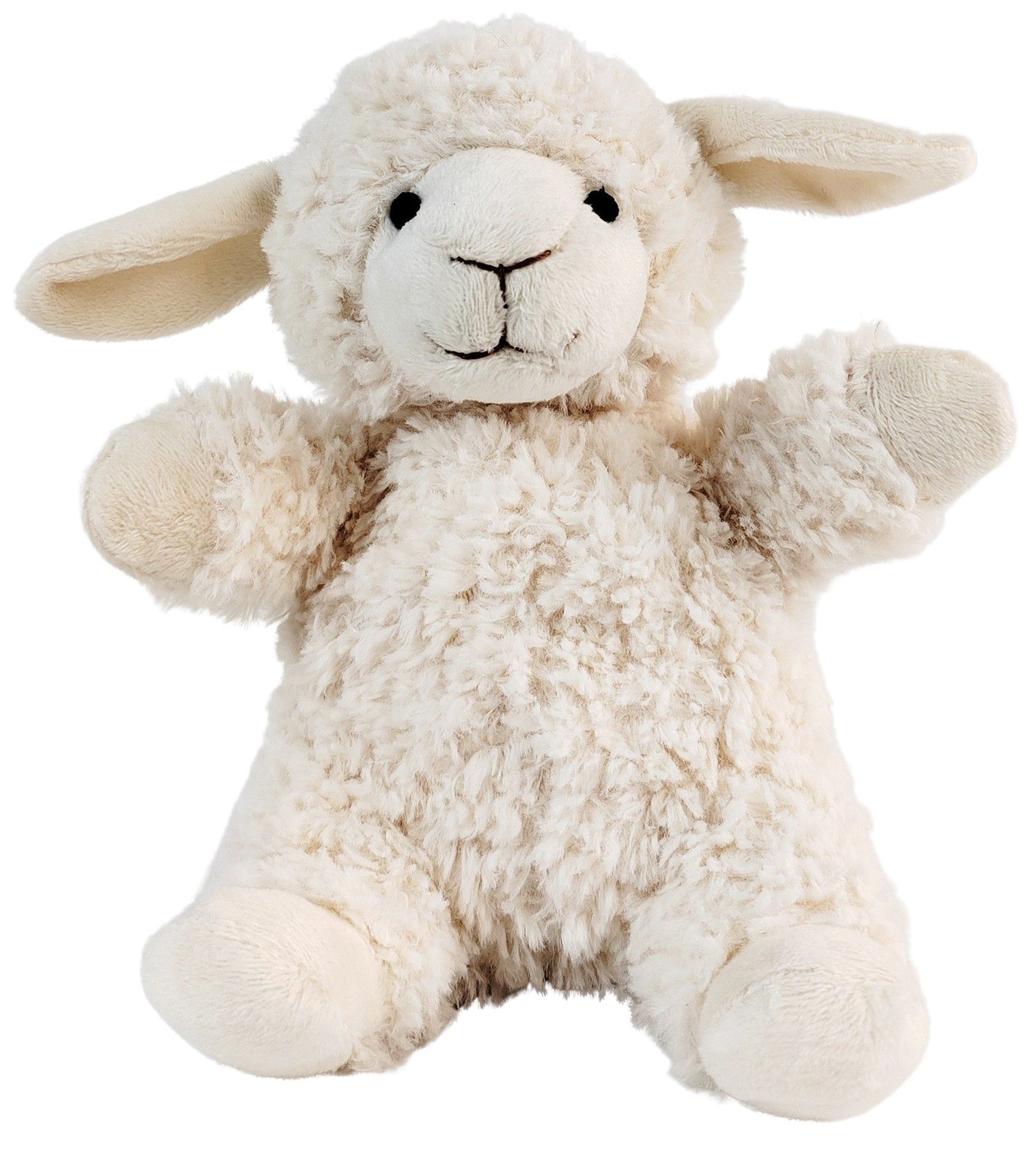 CURLY SHEEP SOFT TOY 18CM