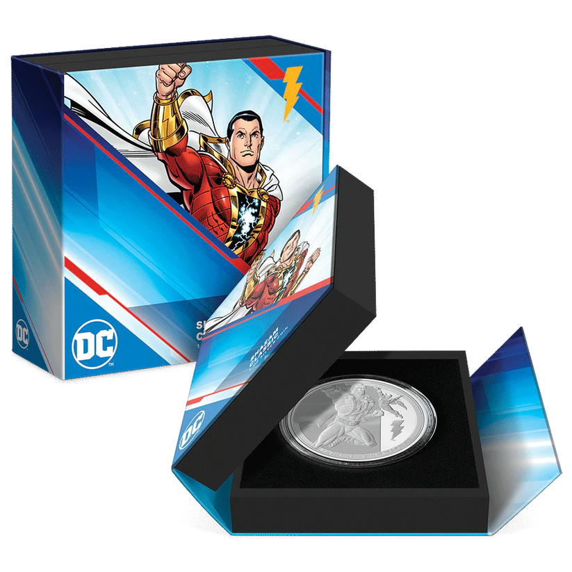 SHAZAM DC CLASSIC 1oz SILVER COIN