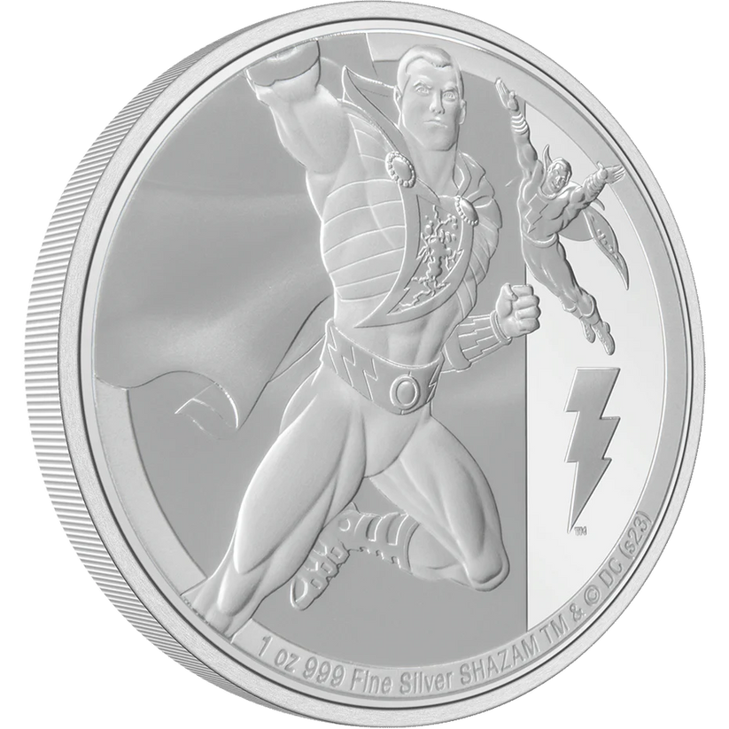SHAZAM DC CLASSIC 1oz SILVER COIN
