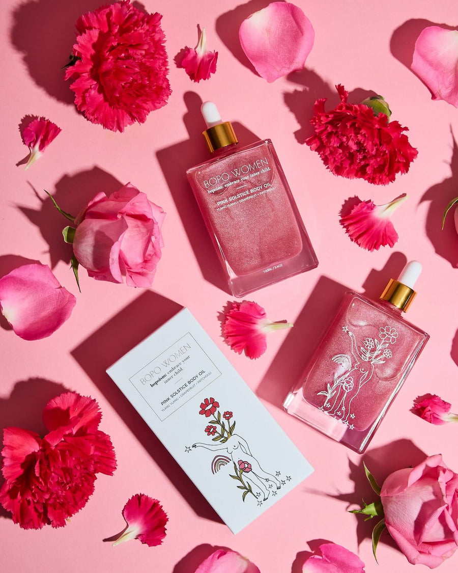 BOPO WOMEN PINK SOLSTICE BODY OIL