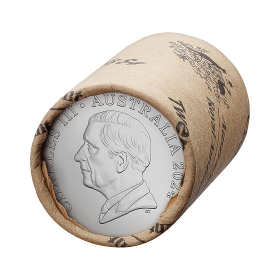 ROYAL AUSTRALIAN MINT COIN ROLLED NON PREMIUM 20C 2024 CIRC