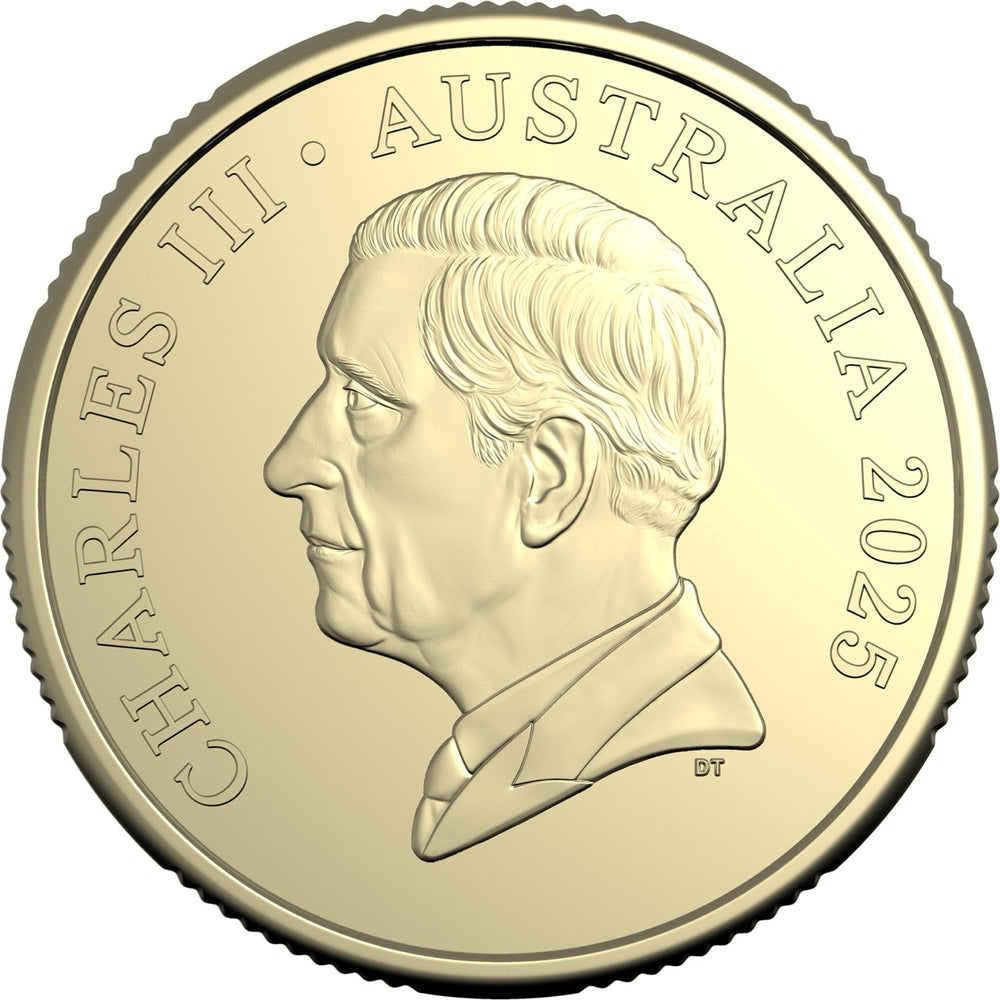 ROYAL AUSTRALIAN MINT 2025 $1 CIRCULATED NON-PREMIUM COIN ROLL