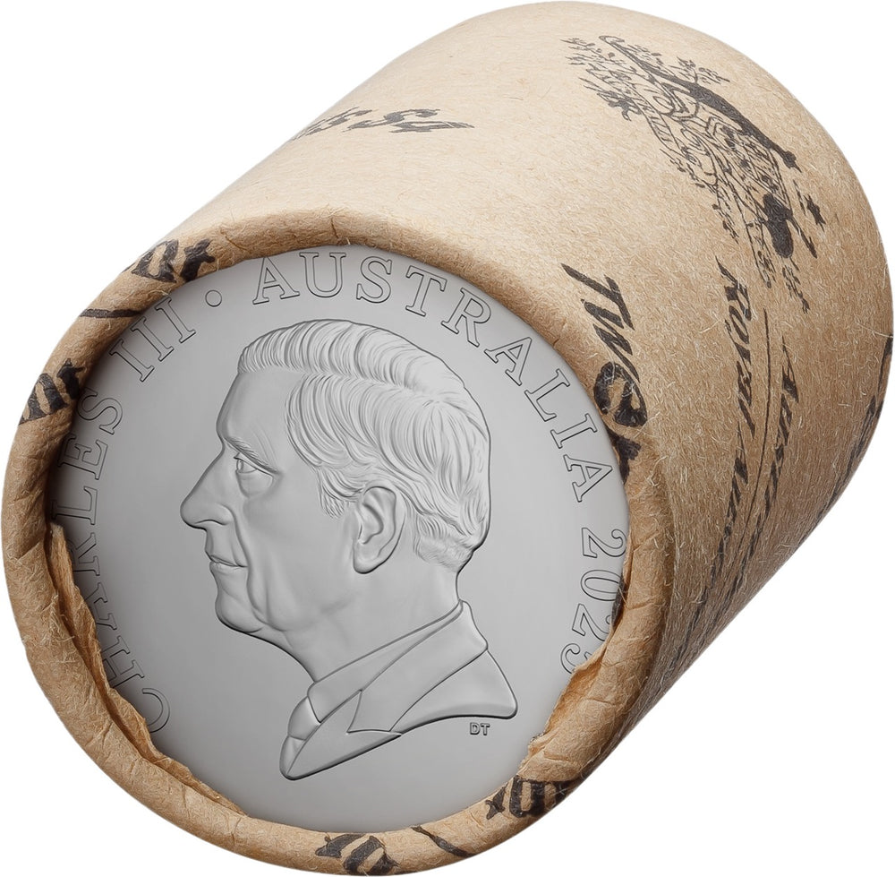 ROYAL AUSTRALIAN MINT 2025 20C CIRCULATED NON-PREMIUM COIN ROLL
