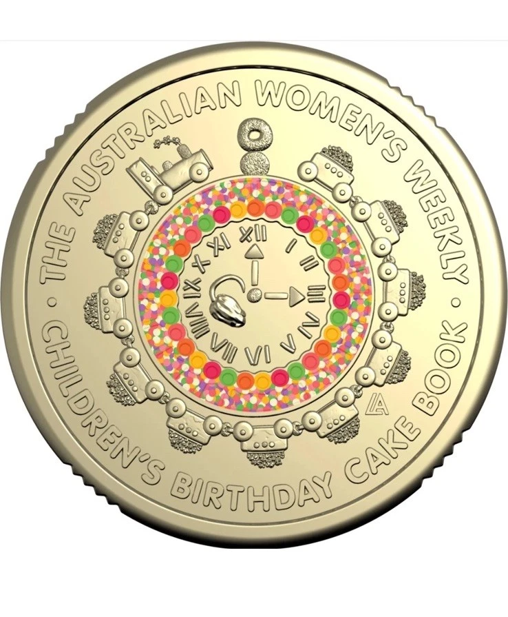 ROYAL AUSTRALIAN MINT-AWW BIRTHDAY CAKE 10 COIN BUNDLE-BONUS $2 COIN