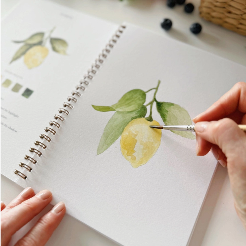 EMILY LEX STUDIO - WATERCOLOUR WORKBOOK - FRUIT