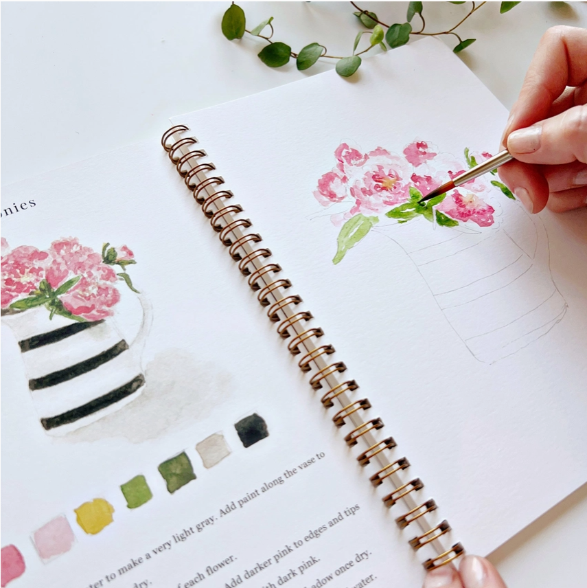 EMILY LEX STUDIO - WATERCOLOUR WORKBOOK - BOUQUETS