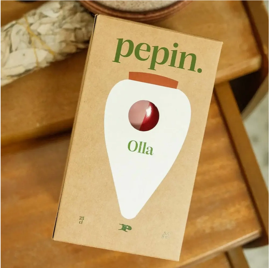 PEPIN OLLA - STRIPED RED & PINK