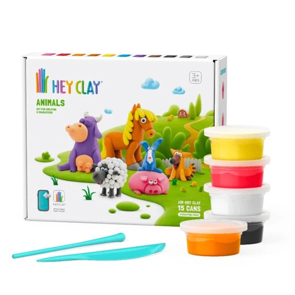 Hey Clay Animals Set (15 cans)