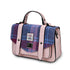 ISLANDER PINK AND BLUE MEDIUM SATCHEL