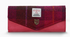 ISLANDER UK LARGE CLASP-FUSCHIA  TARTAN PURSE