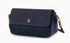 ISLANDER UK THE CAITHNESS CLUTCH-NAVY OVERCHECK BAG