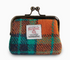ISLANDER UK THE COIN PURSE-ORANGE/BLUE TARTAN