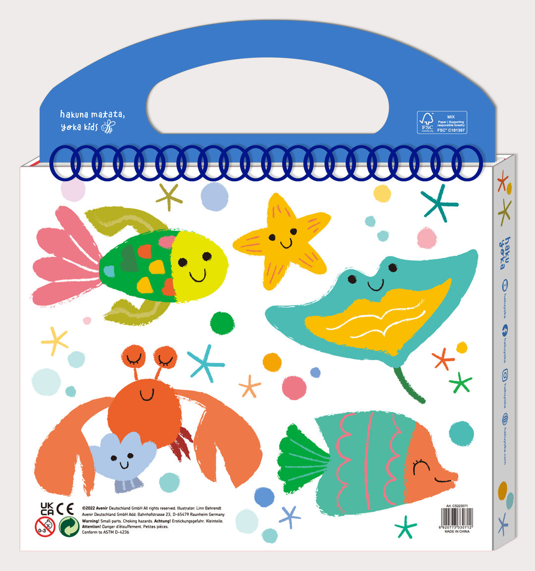 MY FIRST COLOURING KIT-SEA FRIENDS