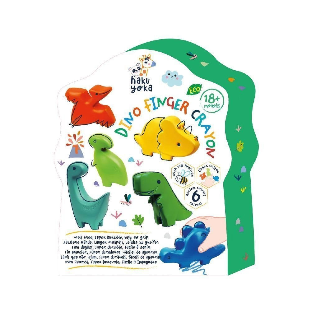 HAKU YOKA DINO FINGER CRAYON