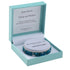BB TRIO BRACELET SET - BLUE APATITE (4MM) & SILVER PLATED BEAD (3MM) CLARITY & WISDOM