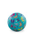 5 Inch Playground Ball - Butterfly Rainbow (Aqua)