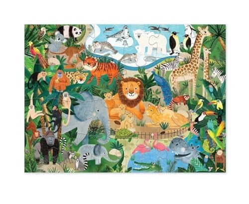 Crocodile Creek 24 Pc Puzzle/Zoo