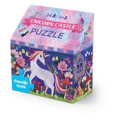 Crocodile Creek Little Buildings Puzzle Unicorn Castle