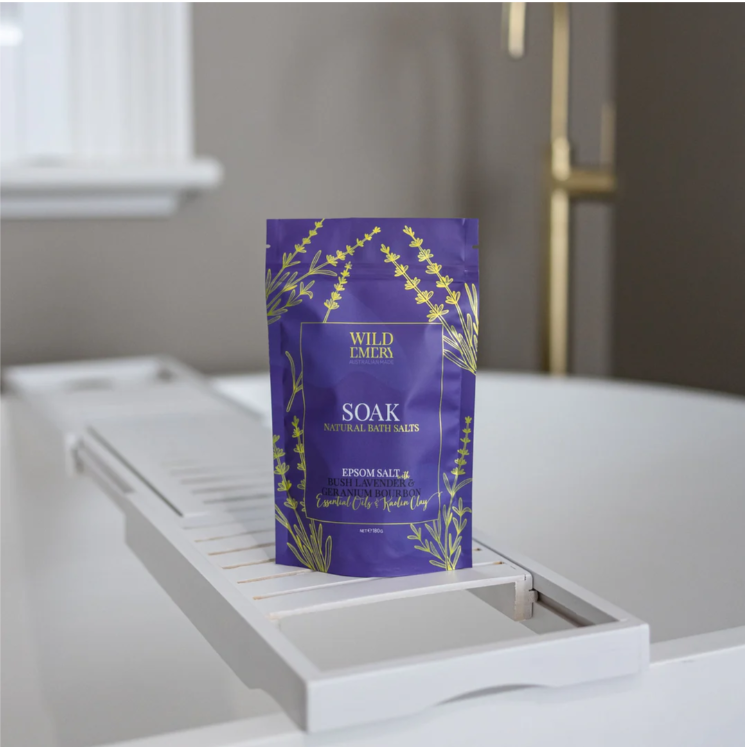 Wild Emery Soak Natural Bath Salts