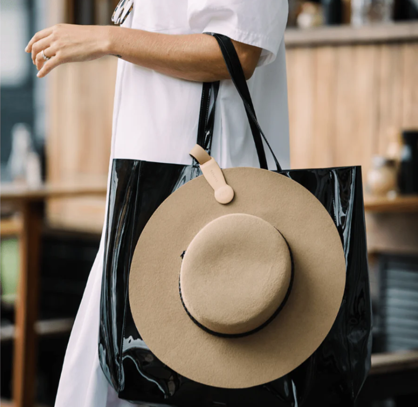 KLIPSTA HAT CLIP - TAN