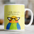 DISRUPTED INDUSTRIES ALL PANIC, NO DISCO DERPY BIRD MUG
