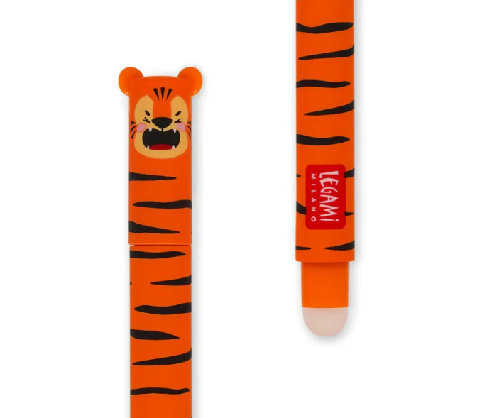 LEGAMI ERASABLE GEL PEN-TIGER-ORANGE INK