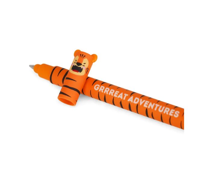 LEGAMI ERASABLE GEL PEN-TIGER-ORANGE INK
