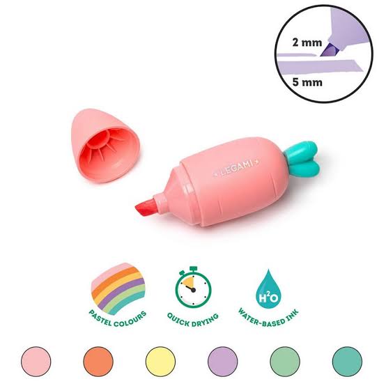 LEGAMI 6 MINI HIGHLIGHTERS - CARRATE