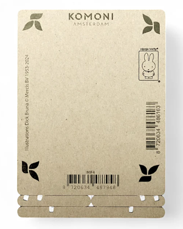 KOMONI POP-UP ART-MIFFY MOON AND STARS