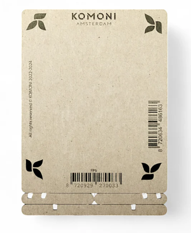 KOMONI POP-UP ART-GEOMETRIC CAT