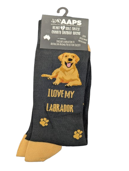 AAPS BAMBOO SOCKS-LABRADOR