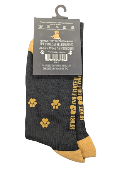 AAPS BAMBOO SOCKS-LABRADOR