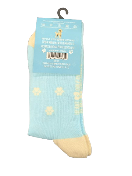 AAPS BAMBOO SOCKS-POODLE