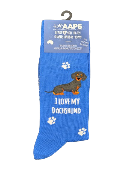 AAPS BAMBOO SOCKS-DACHSHUND
