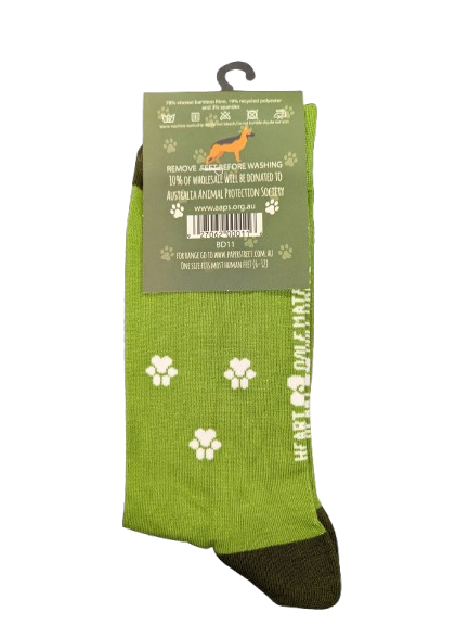 AAPS BAMBOO SOCKS-GERMAN SHEPHERD