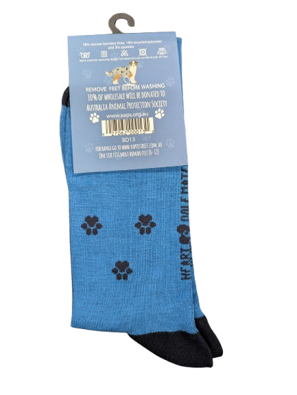 AAPS BAMBOO SOCKS-AUSTRALIAN SHEPHERD