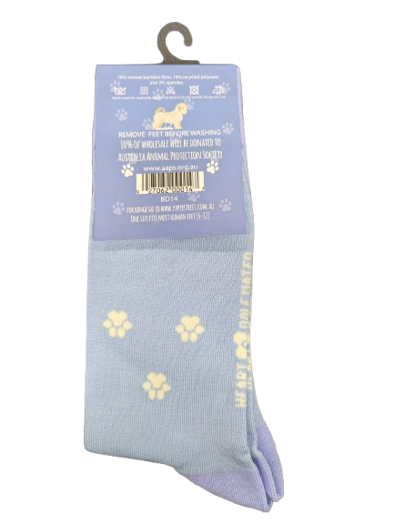 AAPS BAMBOO SOCKS-MALTESE