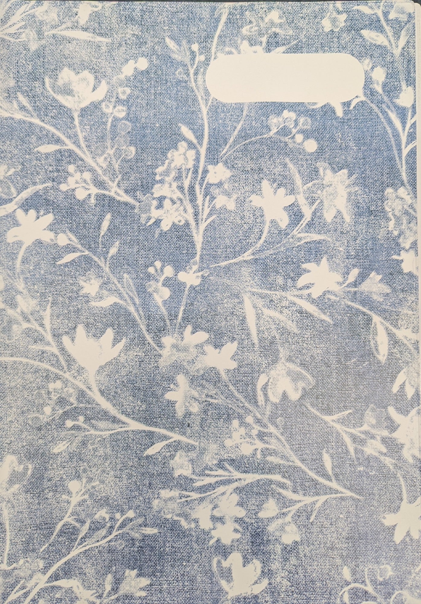 Spencil A4 Book Cover - Denim Daze