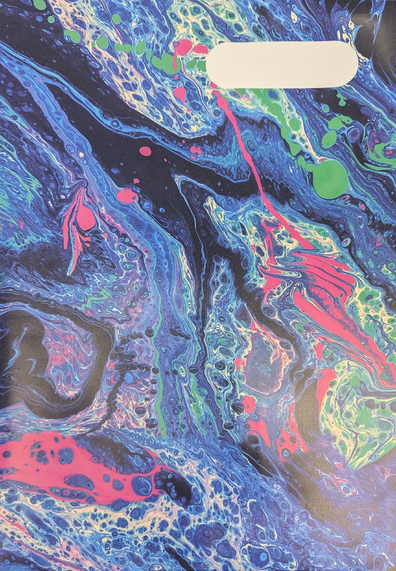 Spencil A4 Book Cover - Liquid Marble