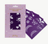 Oh Flossy Reusable Adhesive Face Paint & Makeup Stencils - Purple