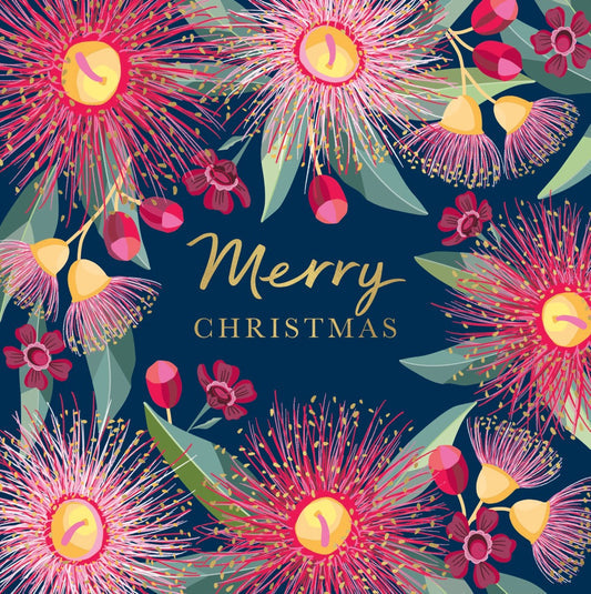 BREAST CANCER FOUNDATION NATIVE SPLENDOUR GUM CHARITY BOXED CHRISTMAS CARDS