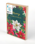 PROSTATE CANCER FOUNDATION OF AUSTRALIA BOXED CARDS PF POINSETTIA BOUQUET