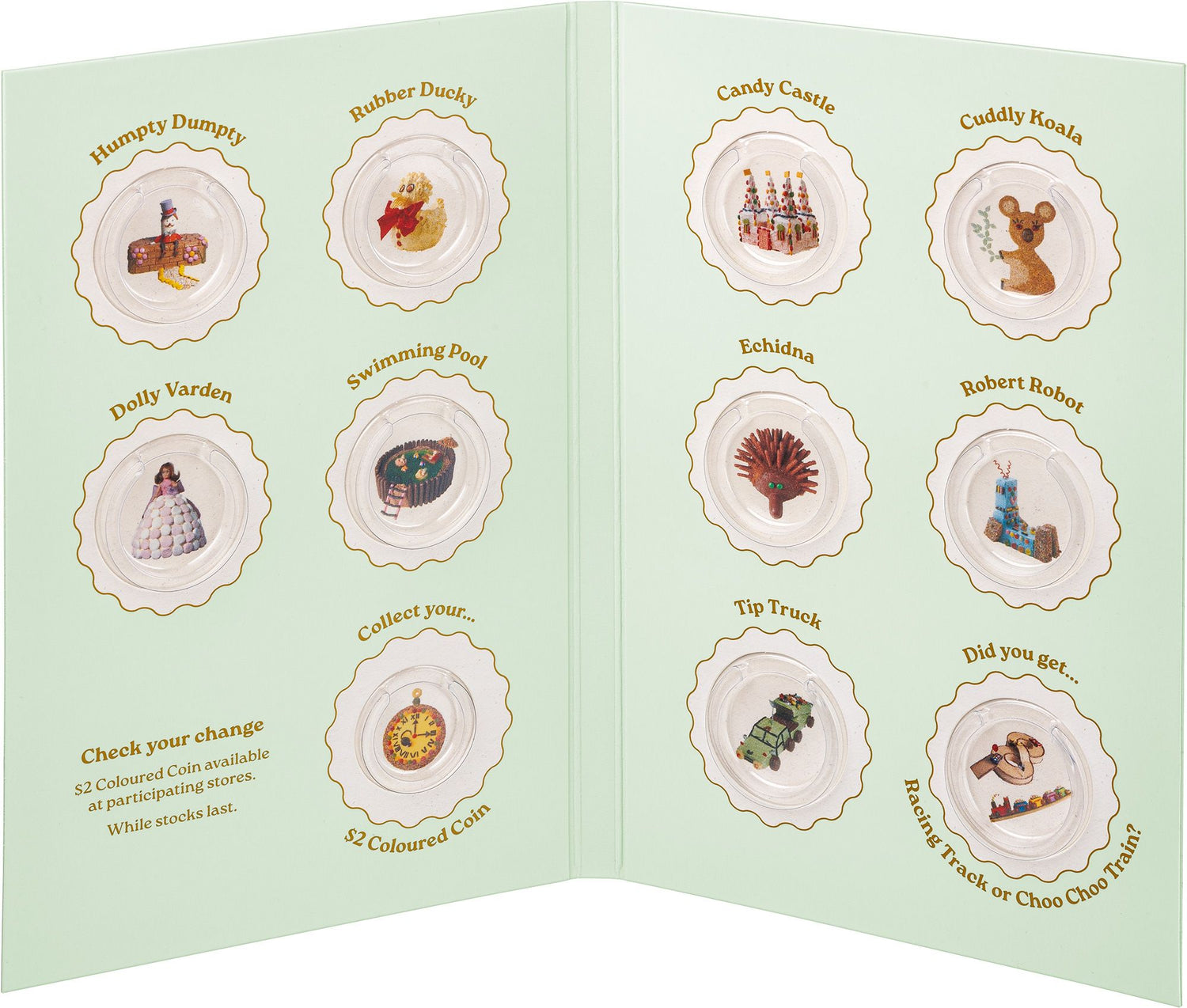 ROYAL AUSTRALIAN MINT 2025 $1 UNCIRCULATED TEN-COIN COLLECTION