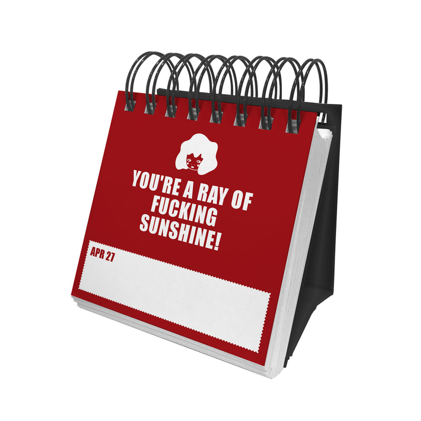 DEFAMATIONS NEVER-ENDING CALENDAR - BLACK