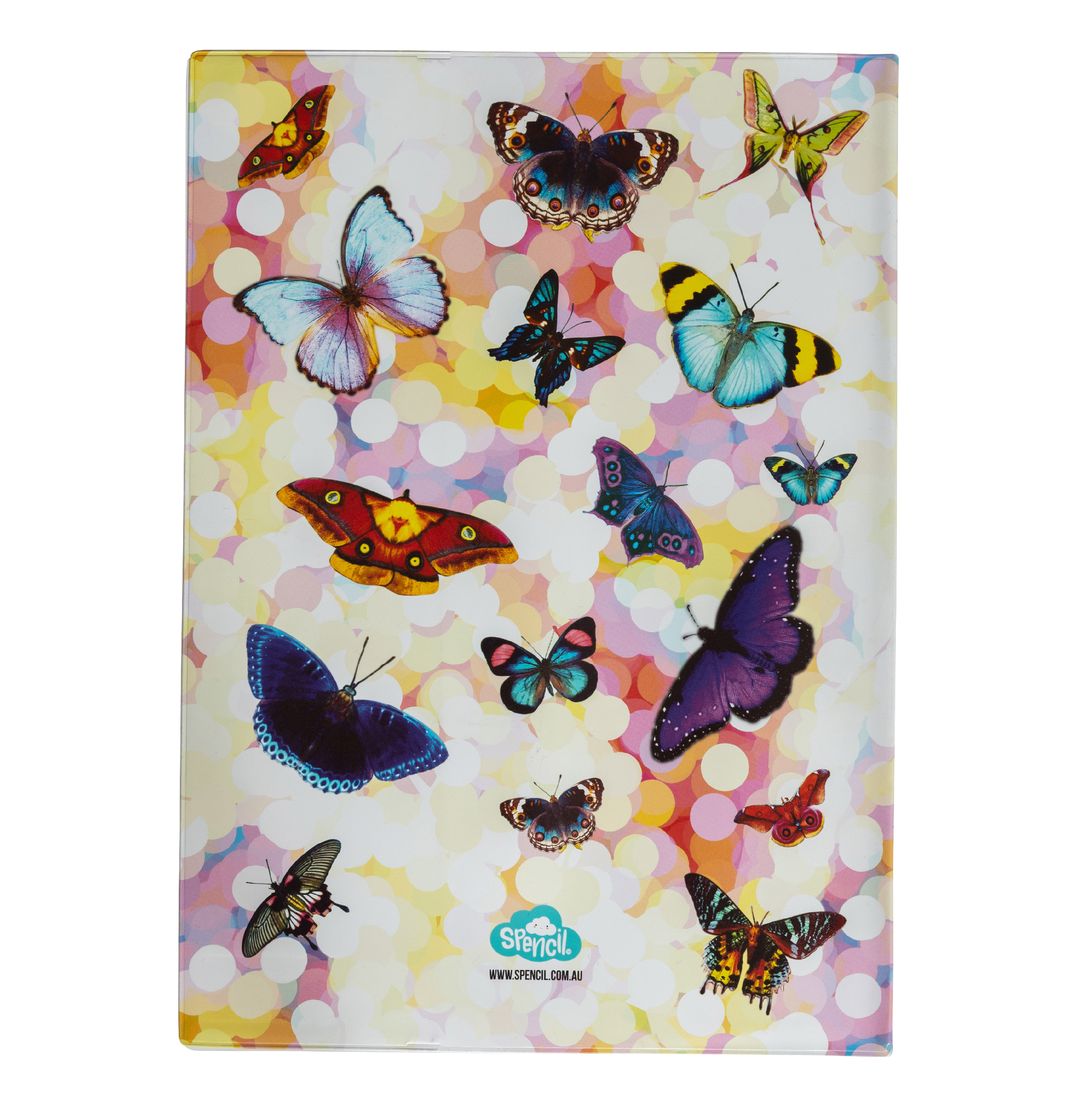 SPENCIL A4 BOOK COVER BUTTERFLIES