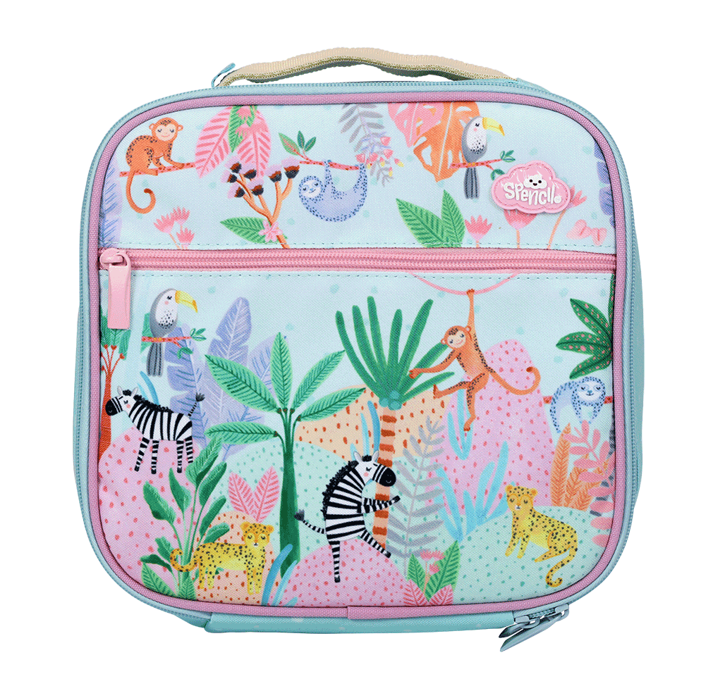 SPENCIL LITTLE COOLER LUNCH BAG+CHILL PACK WILD THINGS